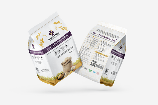 Doctors Rice Heart & Cholesterol Care - Black Rice & Flaxseed Blend