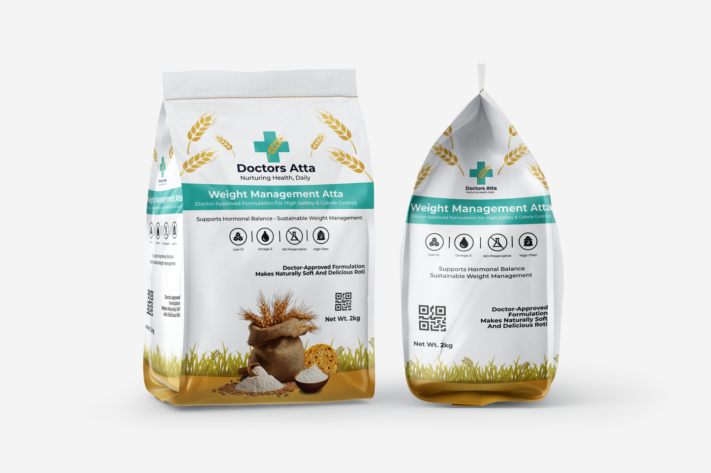 Weight Management Aata - Fiber-Rich Whole Wheat