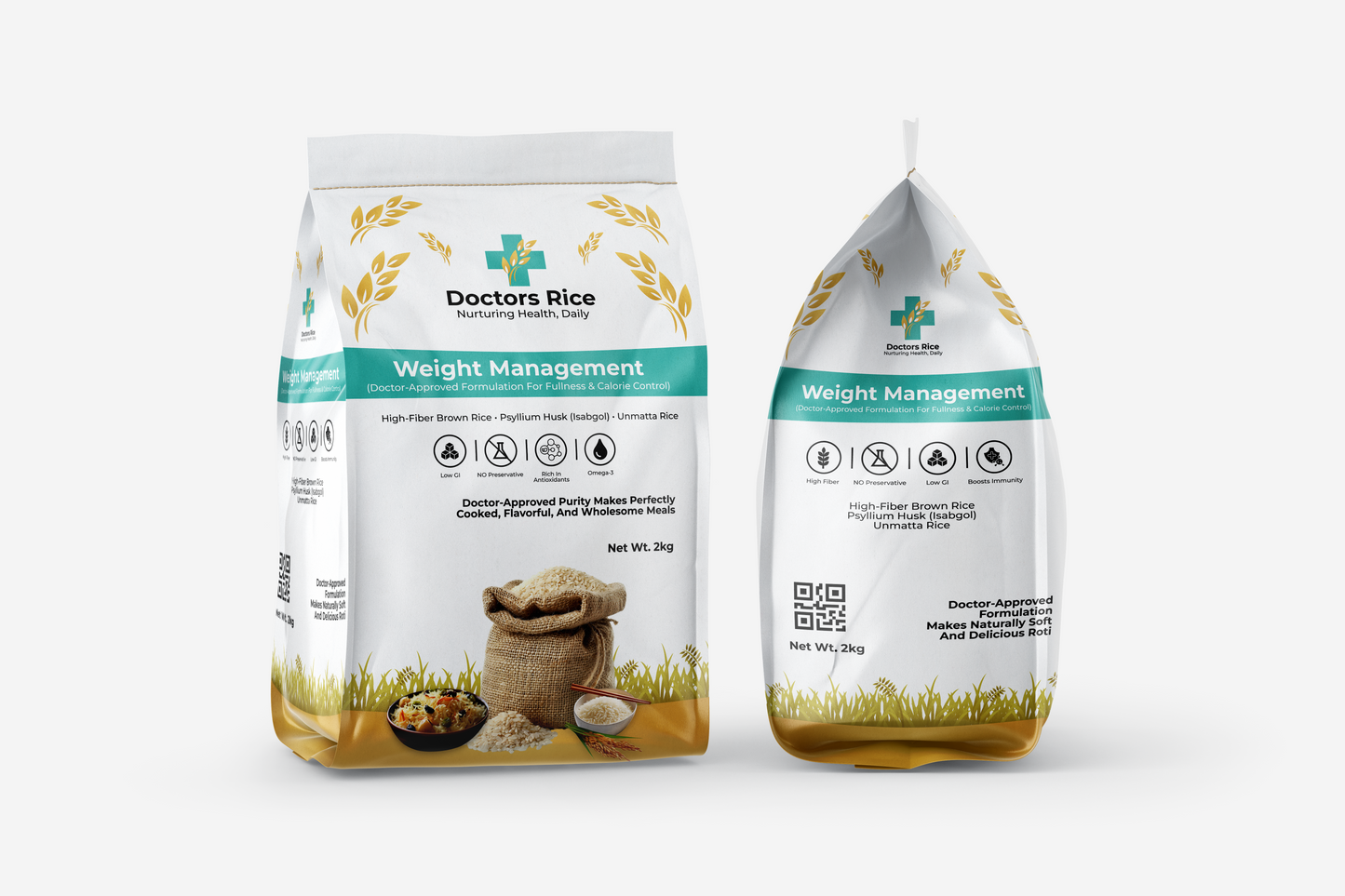Doctors Rice Weight Management - High-Fiber Rice for Satiety