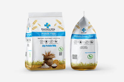 DoctorsAtta Protein Flour - Plant Protein Blend