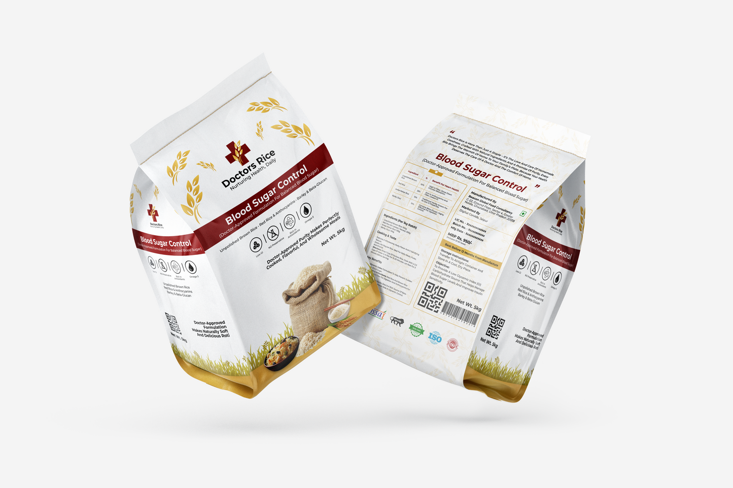 Doctors Rice Blood Sugar Control - Low GI Rice for Diabetes Management