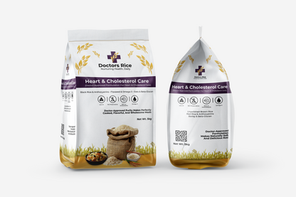 Doctors Rice Heart & Cholesterol Care - Black Rice & Flaxseed Blend