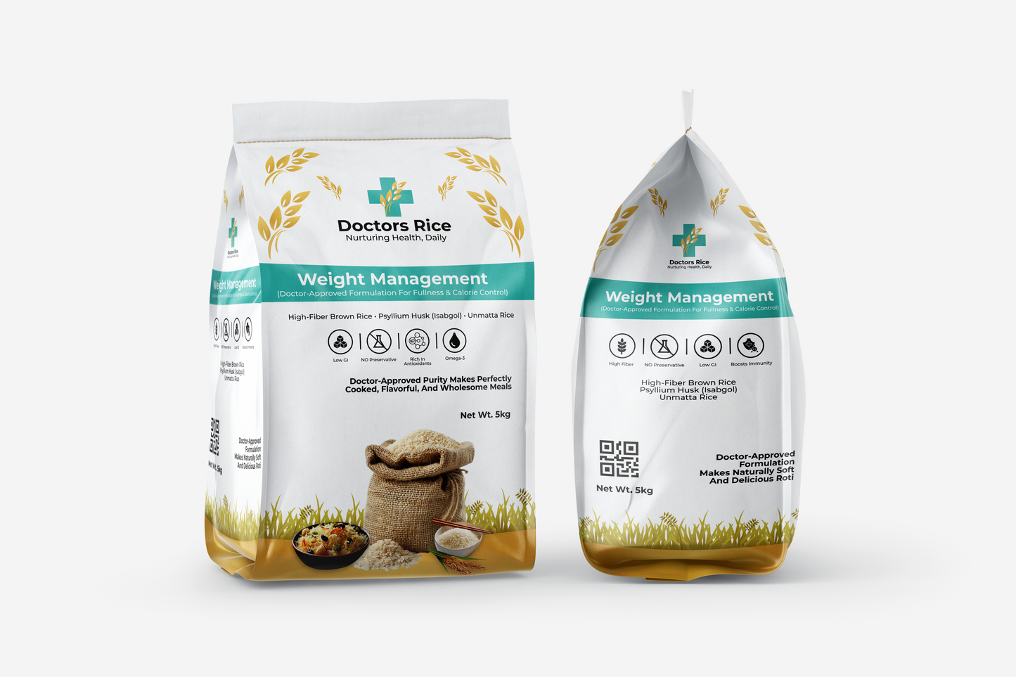 Doctors Rice Weight Management - High-Fiber Rice for Satiety