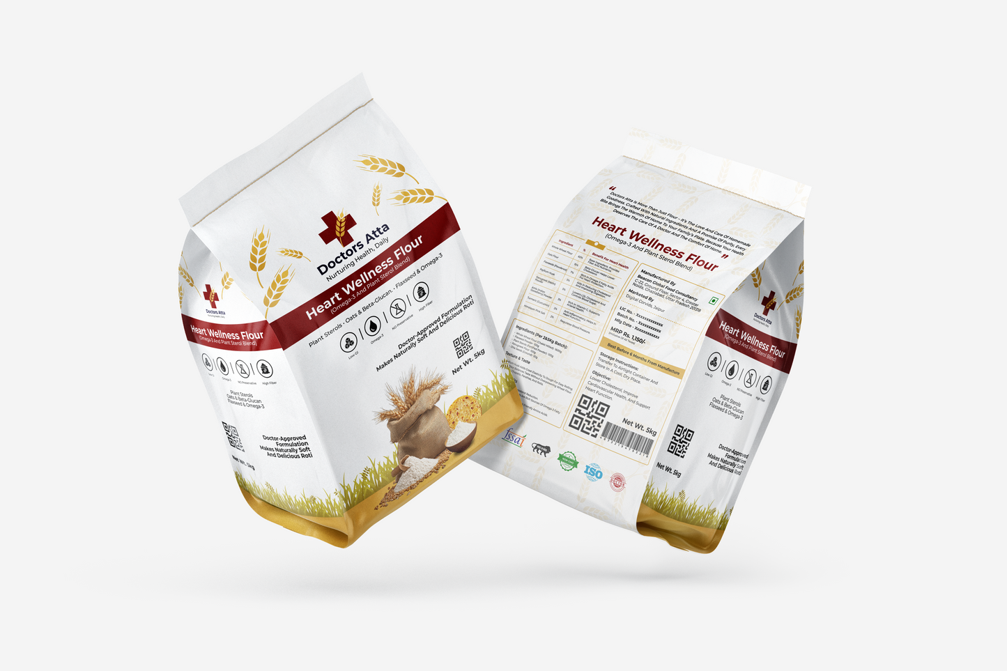 Heart Wellness Aata | Omega-3 & Plant Sterol Blend
