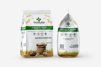 Doctors Rice Energy & Vitality - Fortified Rice for Kids & Athletes