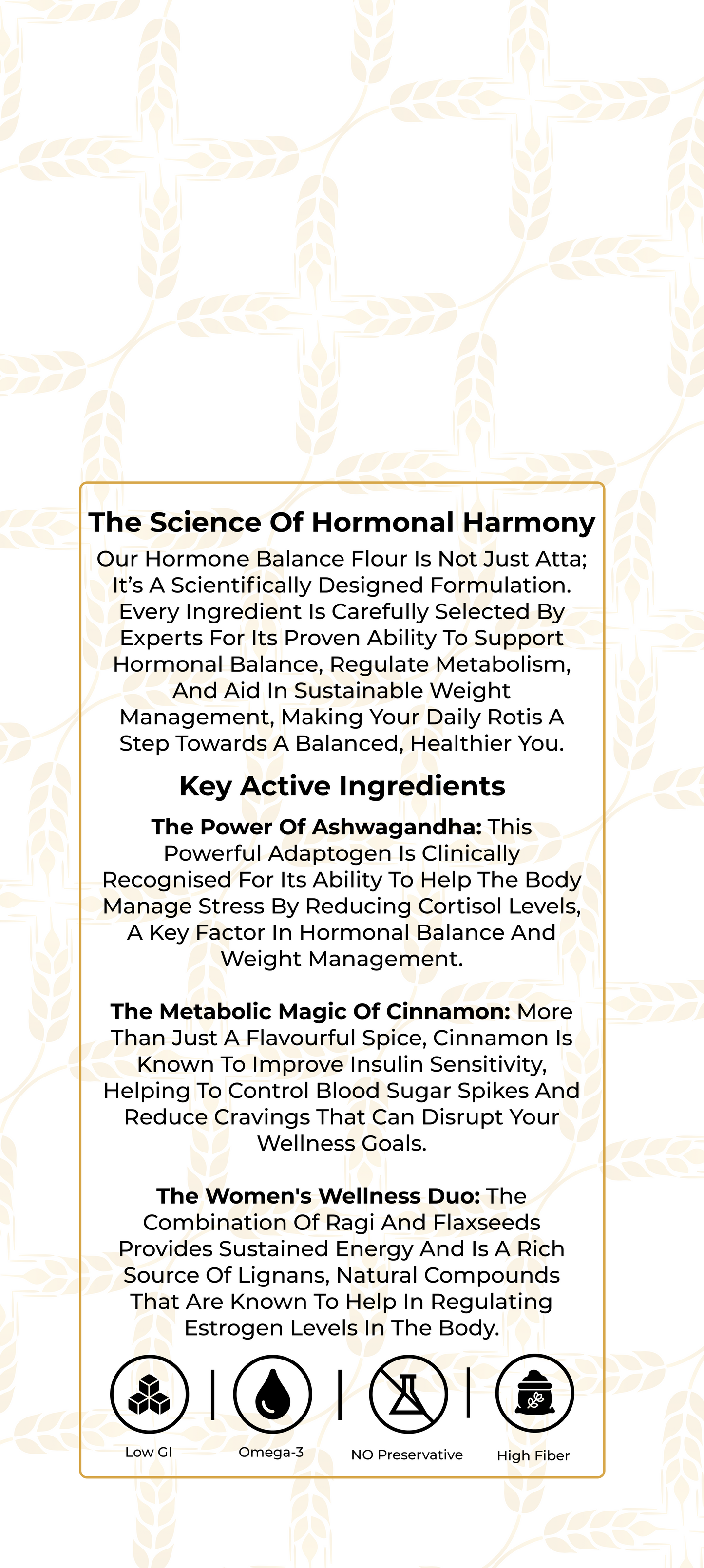 PCOS/PCOD  Hormone Balance Aata