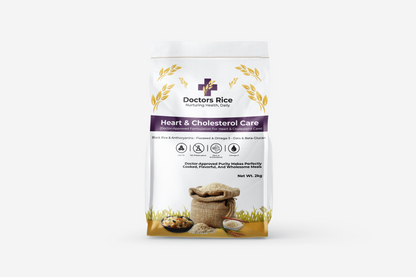 Doctors Rice Heart & Cholesterol Care - Black Rice & Flaxseed Blend