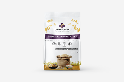 Doctors Rice Heart & Cholesterol Care - Black Rice & Flaxseed Blend
